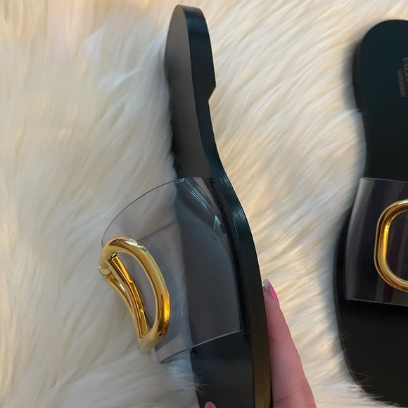 Valentino Transparent Slide Sandal - Picture 7 of 10